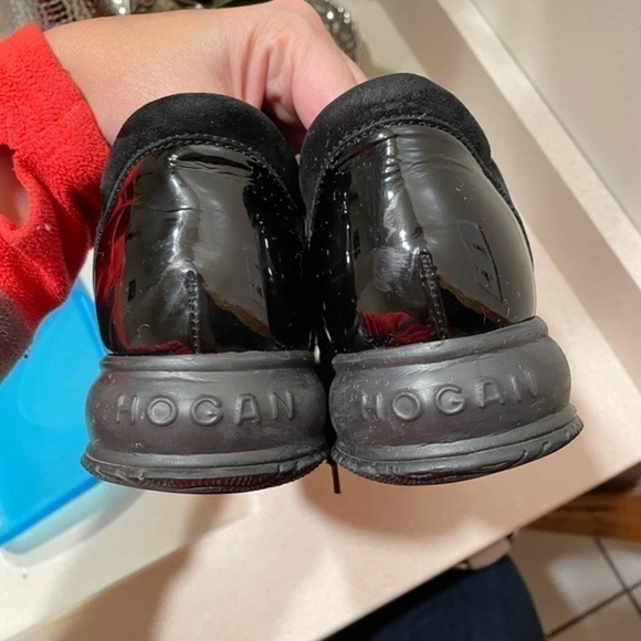 Hogan platform Interactive Sneakers Black suede - Picture 7 of 8